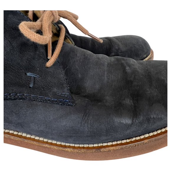 TOD\'s Men\'s navy blue suede chukka boots Sz. 7 main image 4